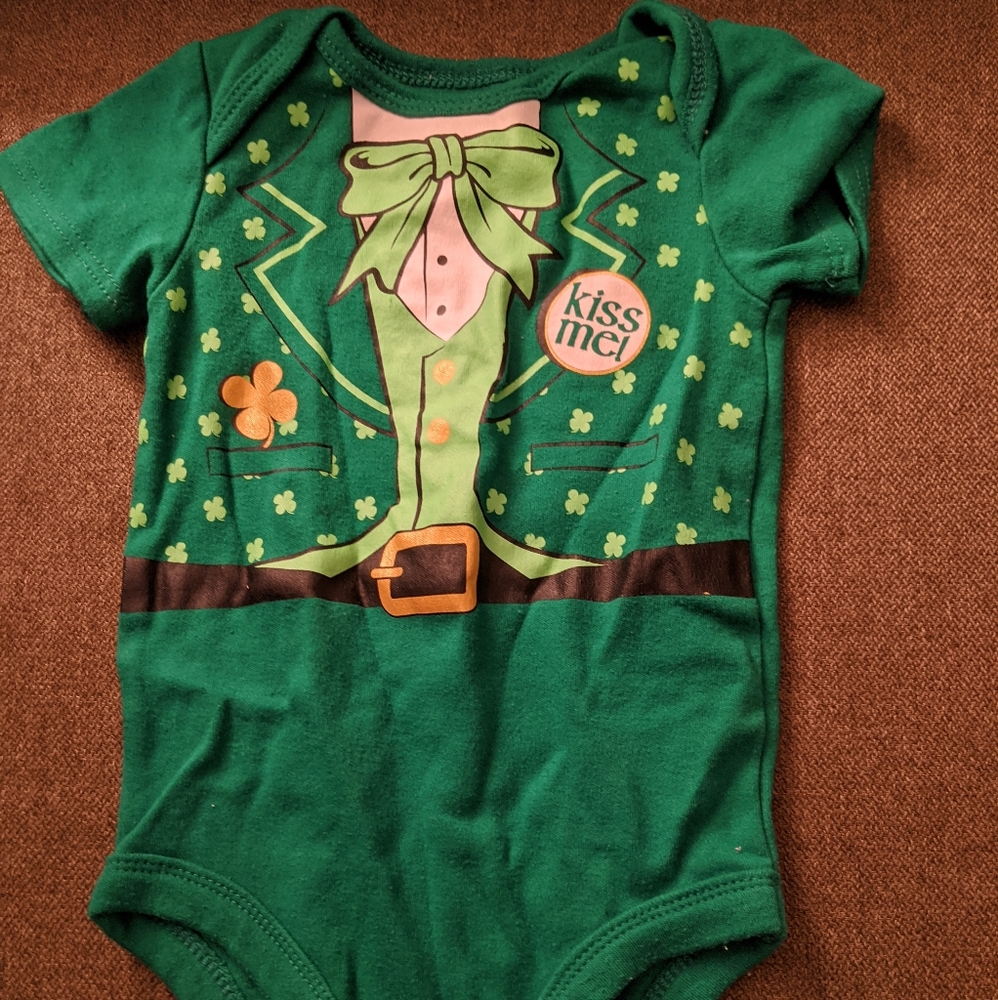 St Patrick's Baby Boy Onesie